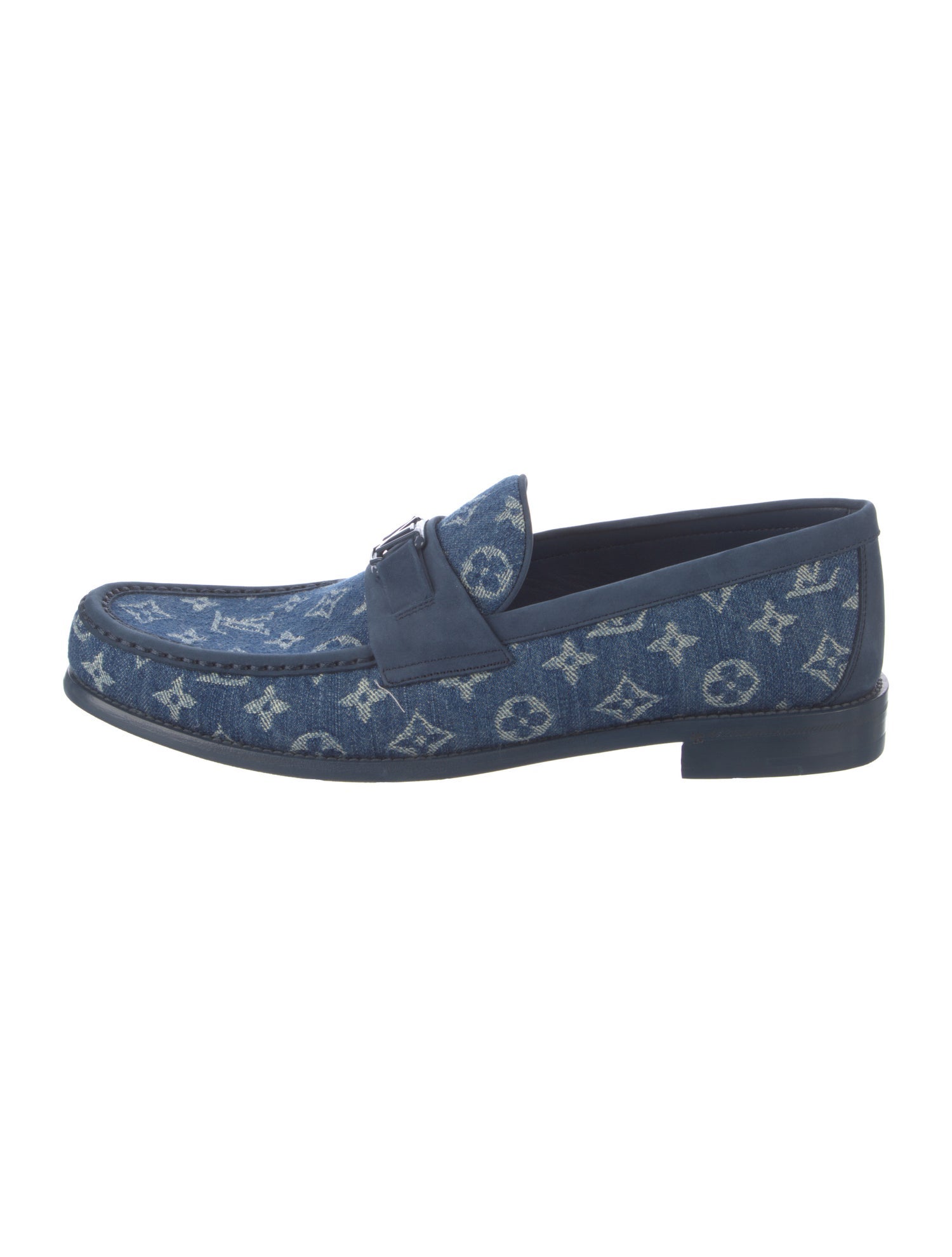 Louis Vuitton LV Monogram Denim Loafers