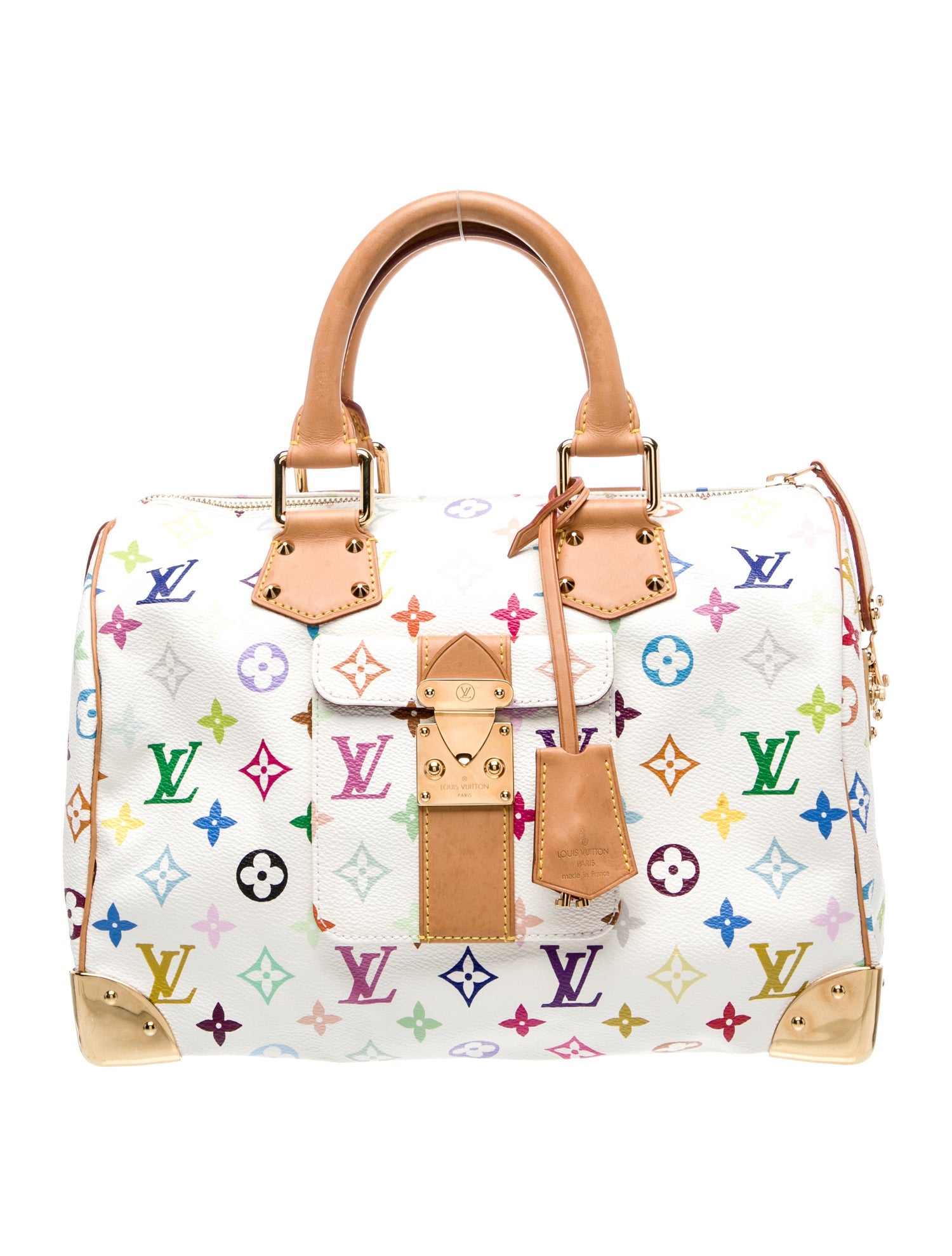 Louis Vuitton Multicolore Monogram Speedy 30 Vintage
