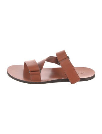 Louis Vuitton Leather Slides