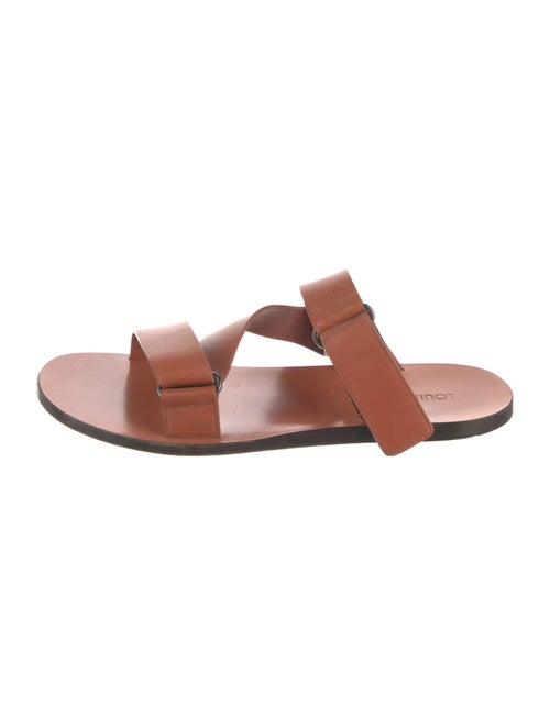 Louis Vuitton Leather Slides