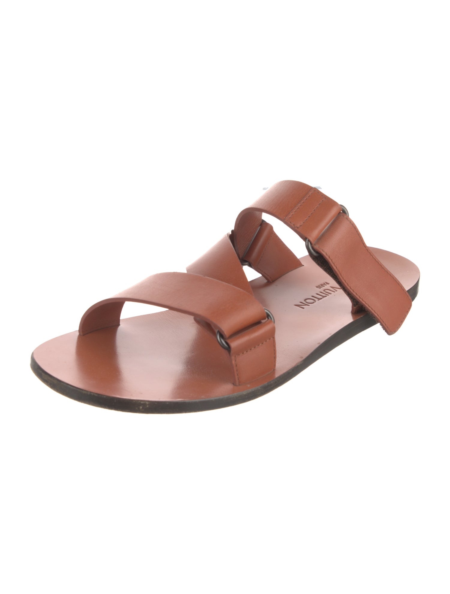 Louis Vuitton Leather Slides