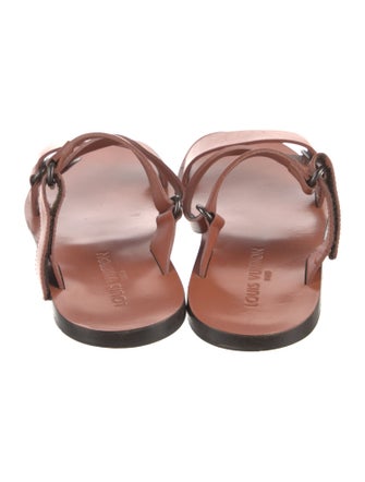 Louis Vuitton Leather Slides