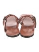 Louis Vuitton Leather Slides