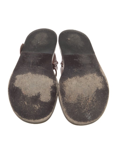 Louis Vuitton Leather Slides