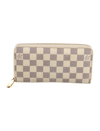 Louis Vuitton 2009 Damier Azur Pattern Zippy Wallet