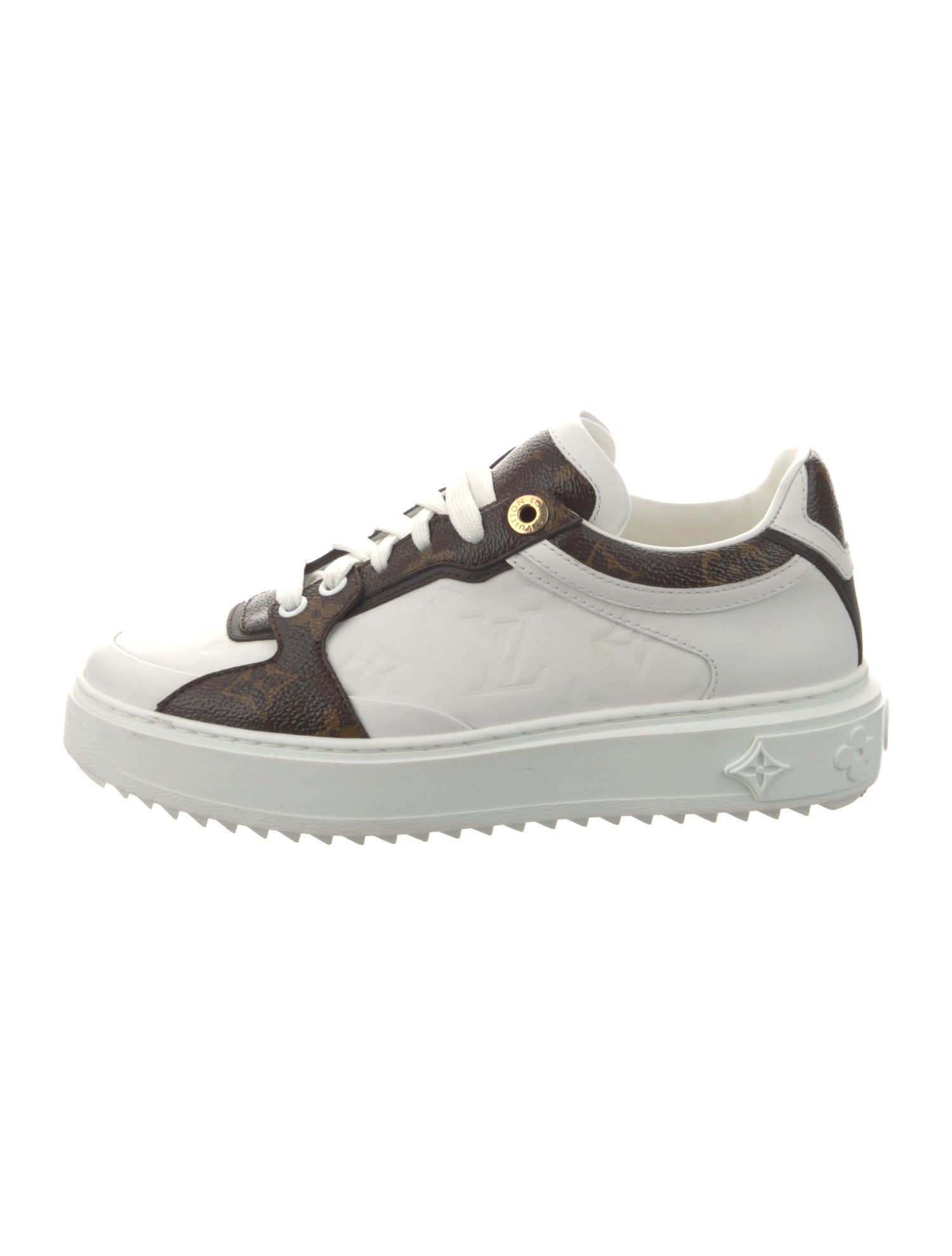 Louis Vuitton LV Monogram Leather Sneakers
