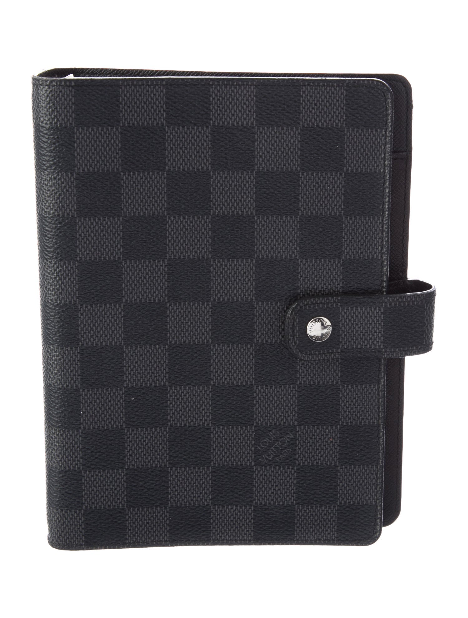 Louis Vuitton Damier Graphite Medium Ring Agenda Cover