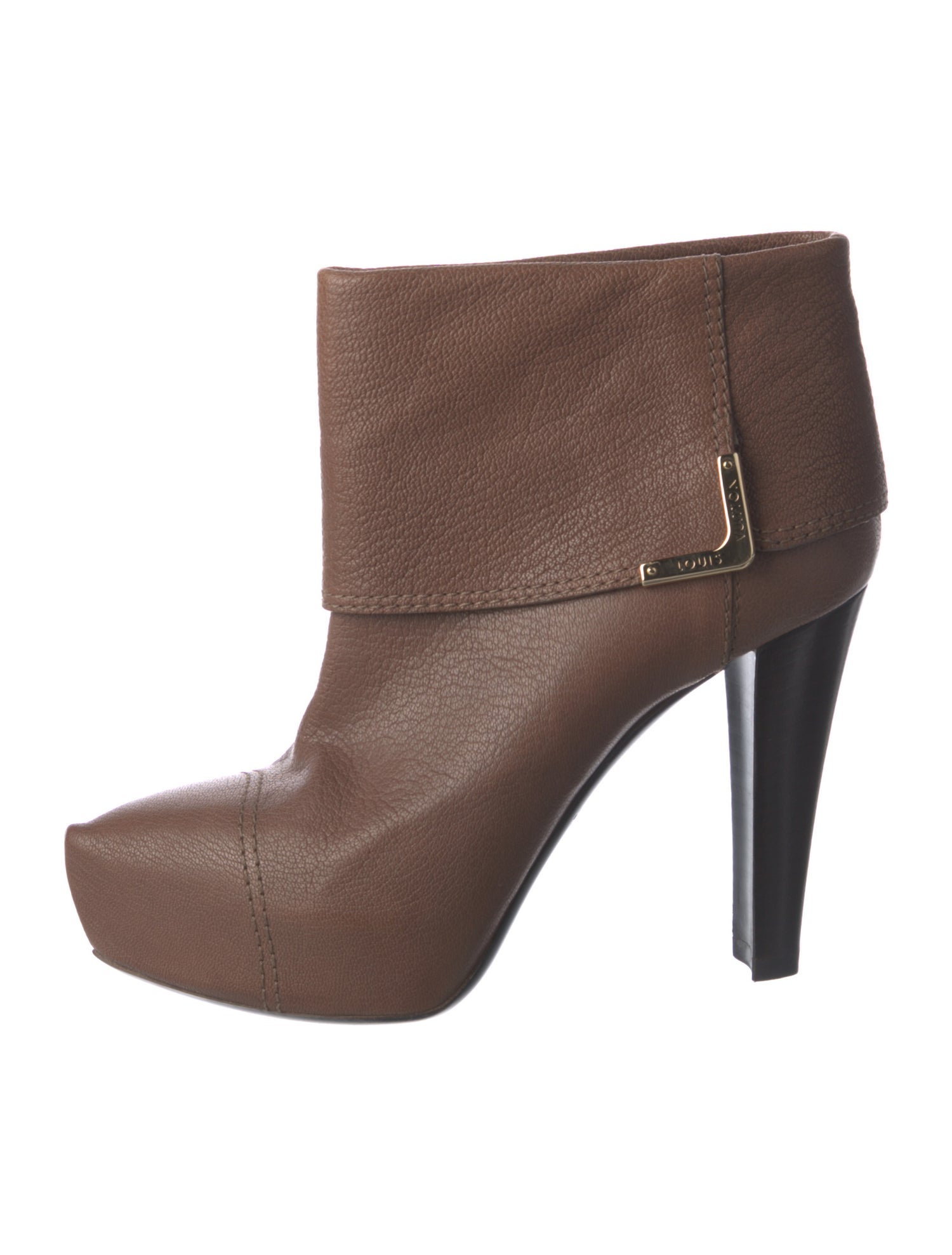 Louis Vuitton Leather Boots