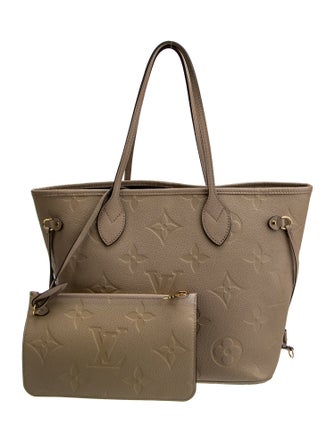Louis Vuitton LV Monogram Neverfull w/Pouch MM