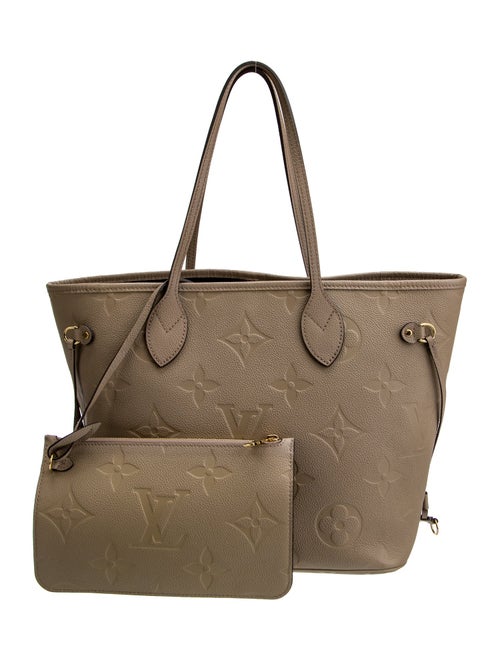 Louis Vuitton LV Monogram Neverfull w/Pouch MM