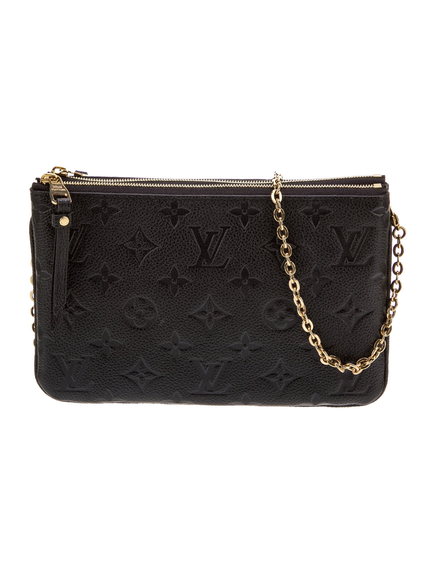 Louis Vuitton LV Monogram Double Zip Pochette