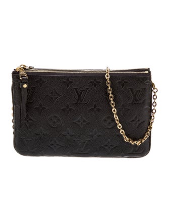 Louis Vuitton LV Monogram Double Zip Pochette