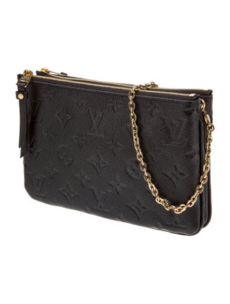 Louis Vuitton LV Monogram Double Zip Pochette