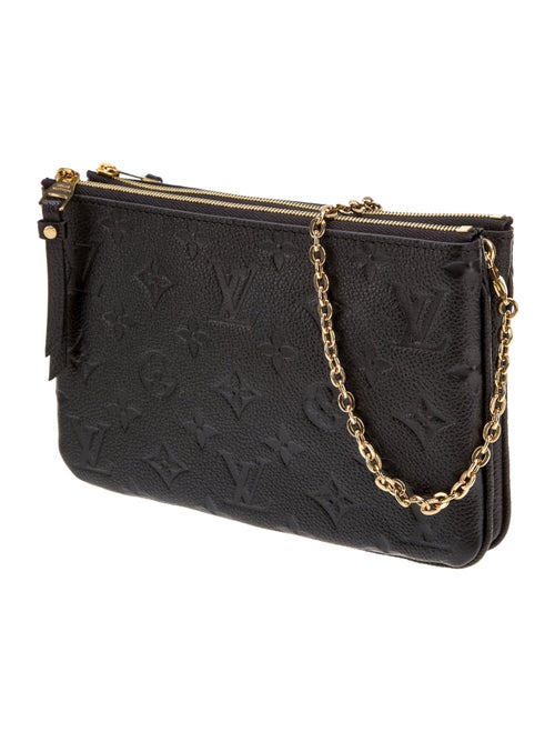 Louis Vuitton LV Monogram Double Zip Pochette