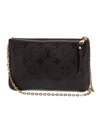 Louis Vuitton LV Monogram Double Zip Pochette