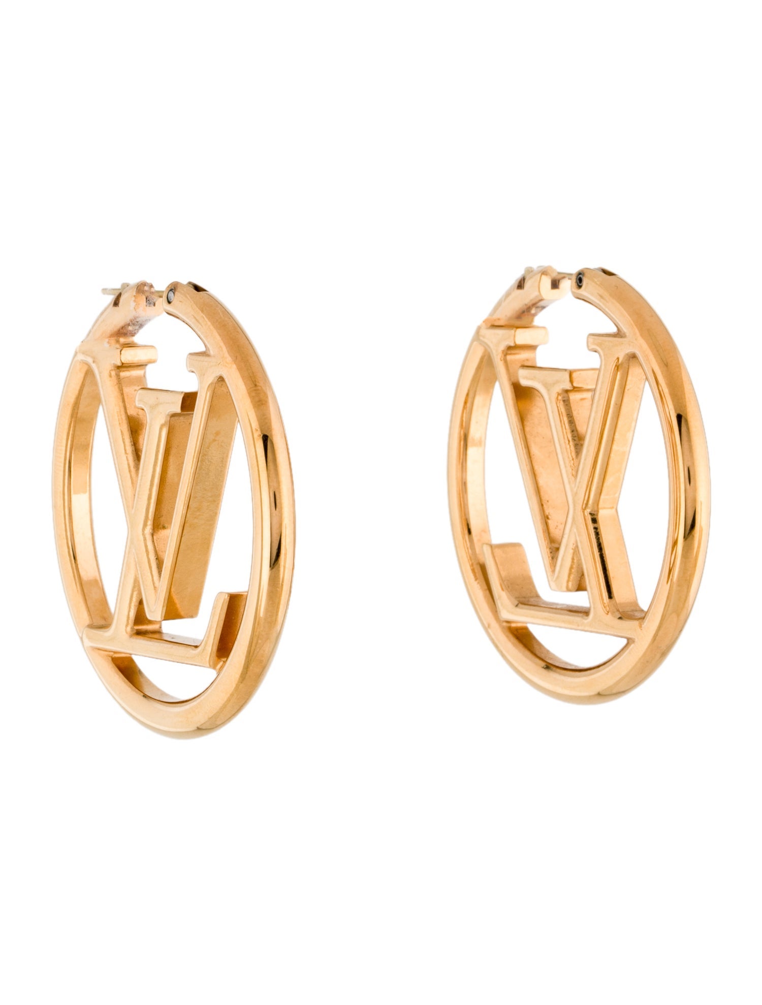 Louis Vuitton Louise Hoop GM Earrings