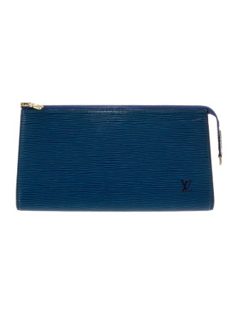 Louis Vuitton Epi Leather Pochette Accessoires Blue