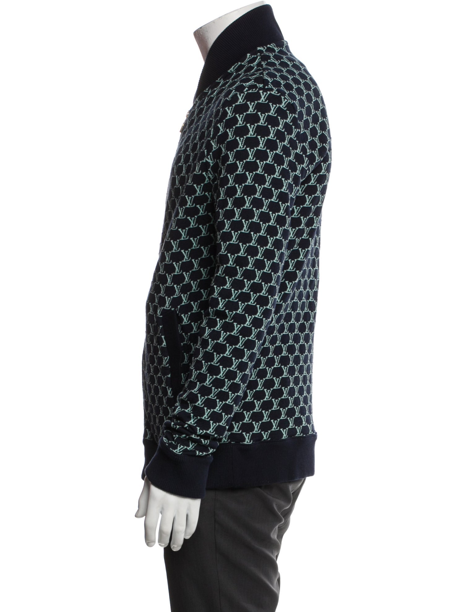 Louis Vuitton 2024 LV Monogram Bomber Jacket