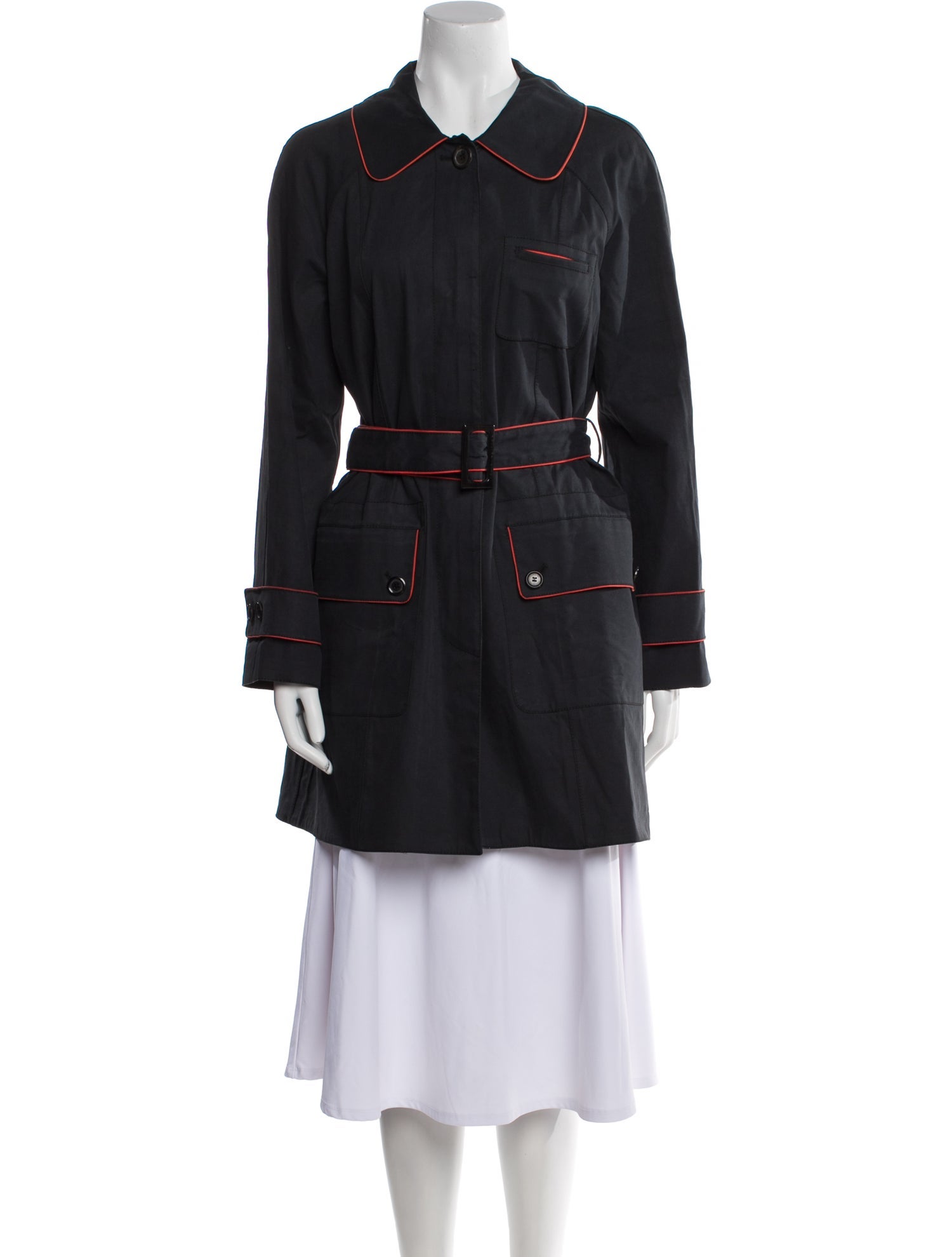 Louis Vuitton Late 1990's - Early 2000's 'Mackintosh' Trench Coat