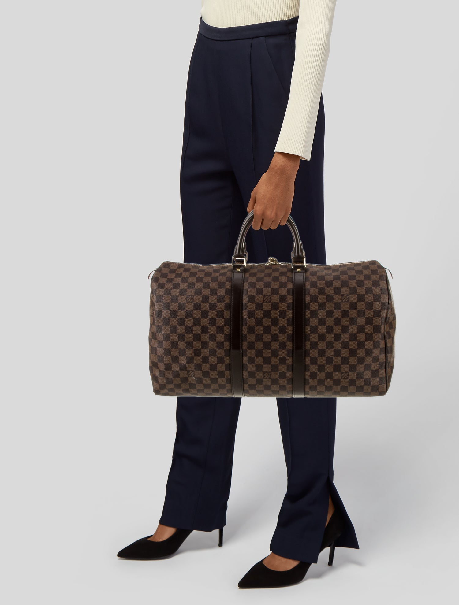 Louis Vuitton Damier Ebene Keepall 50