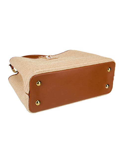 Louis Vuitton Raffia Capucines MM