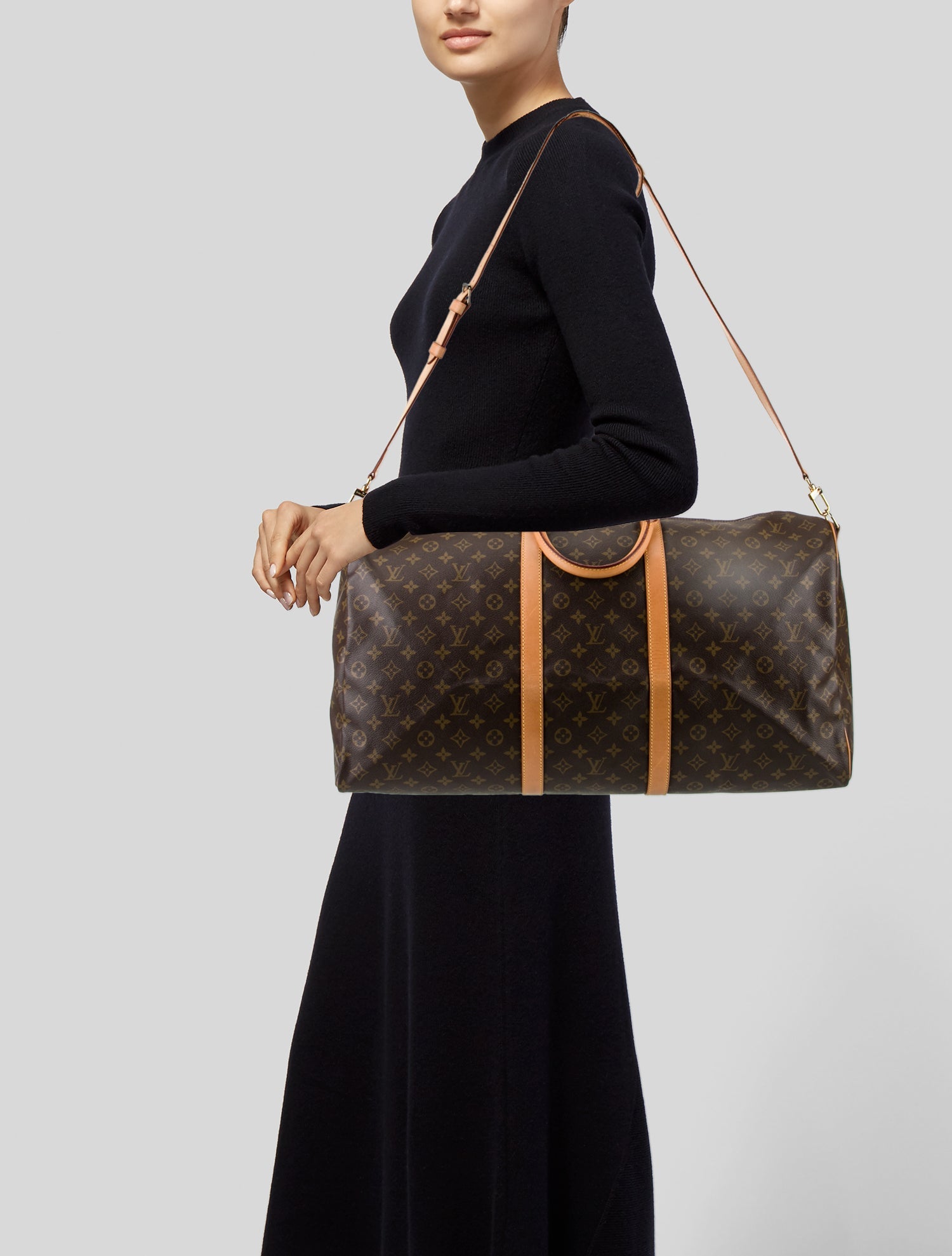 Louis Vuitton LV Monogram Keepall Bandouliere 60