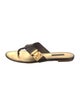 Louis Vuitton Patent Leather Slides