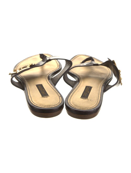 Louis Vuitton Patent Leather Slides