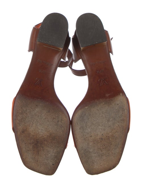 Louis Vuitton LV Monogram Leather Sandals