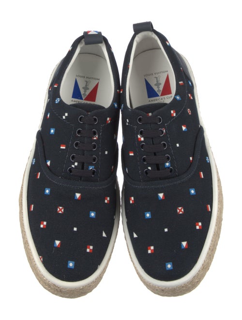 Louis Vuitton America's Cup Canvas Espadrilles