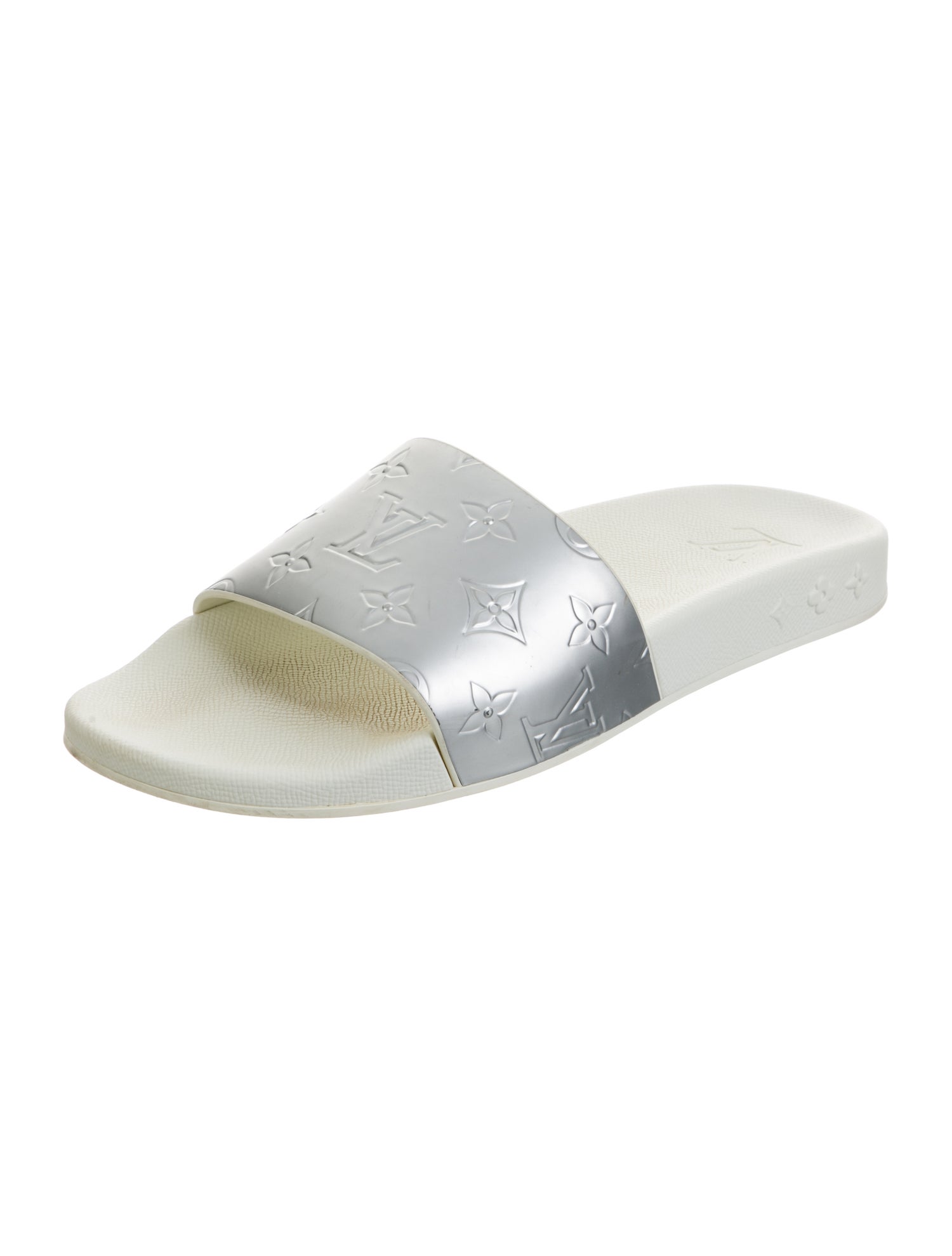 Louis Vuitton LV Monogram Rubber Slides