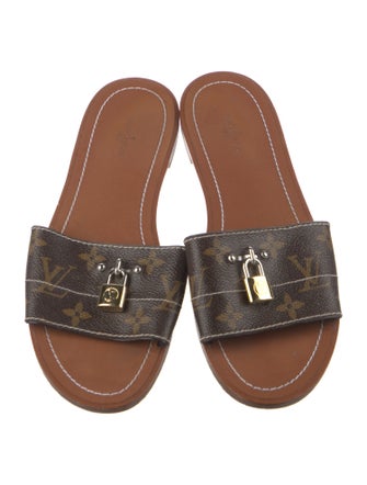 Louis Vuitton 2017 LV Monogram Slides