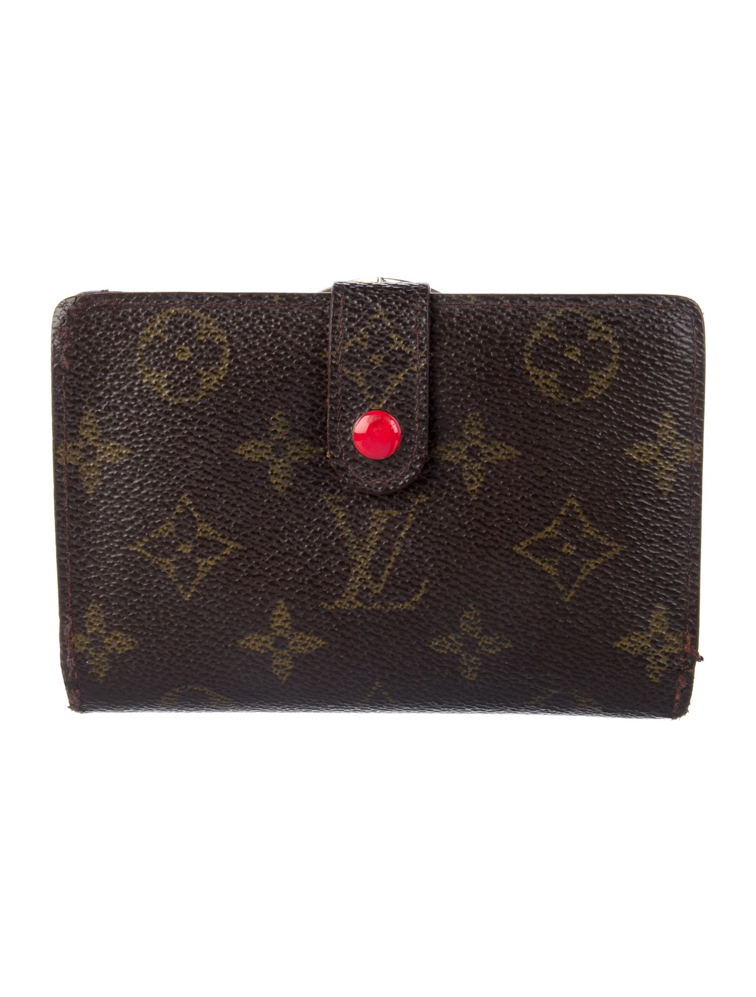Louis Vuitton LV Monogram Coated Canvas French Purse