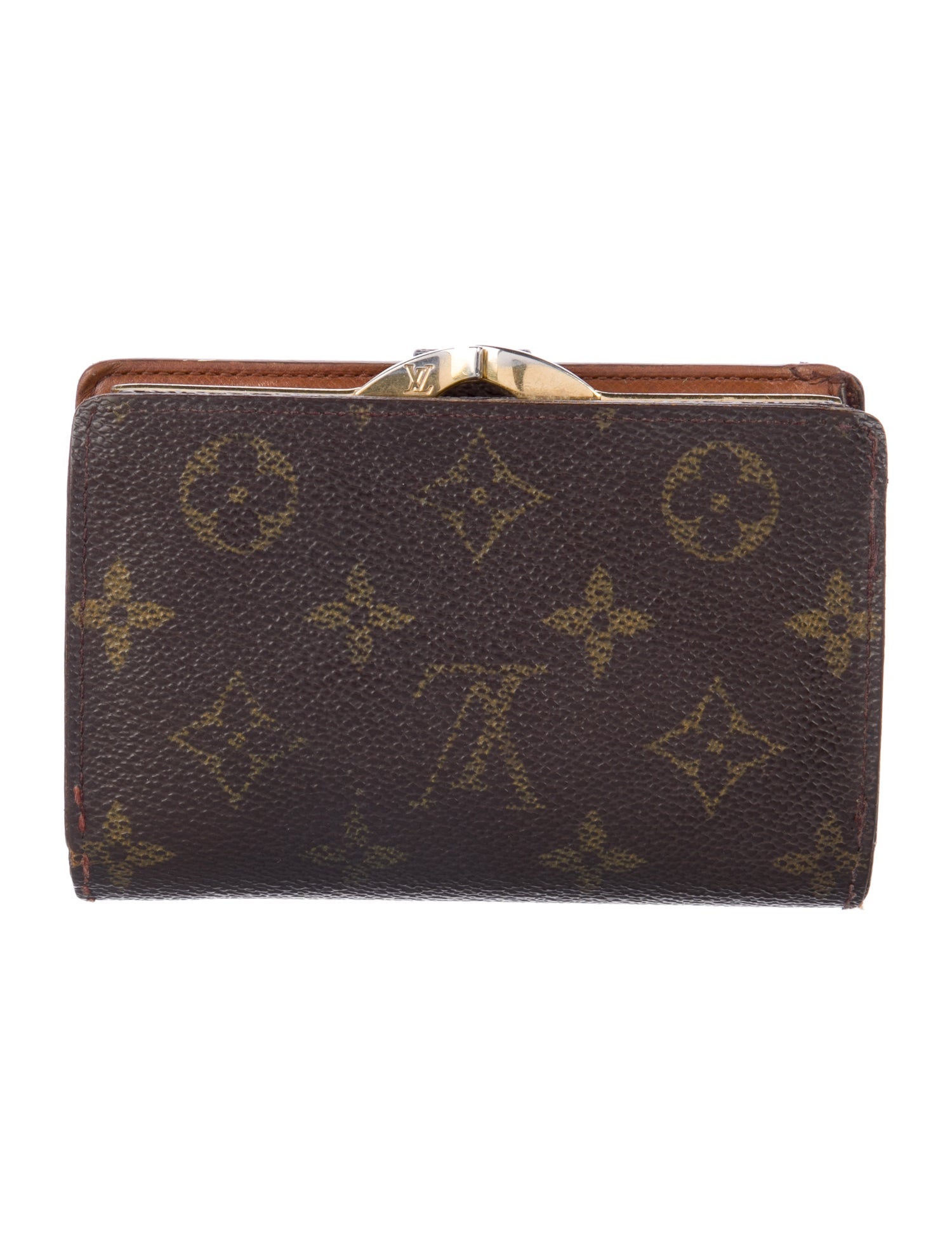 Louis Vuitton LV Monogram Coated Canvas French Purse