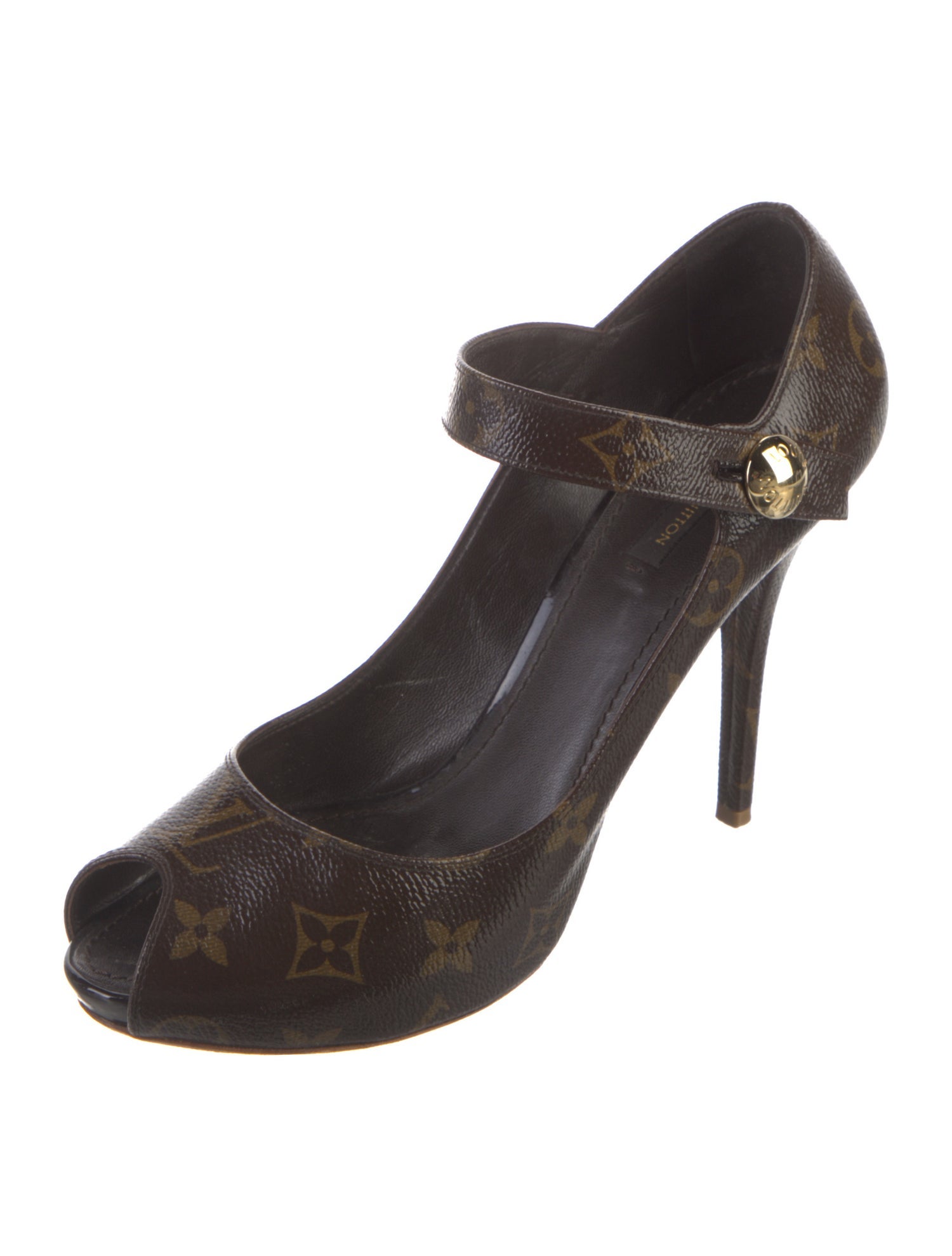 Louis Vuitton 2012 LV Monogram Pumps