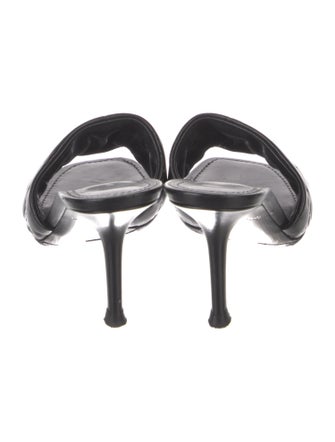 Louis Vuitton LV Monogram Leather Slides