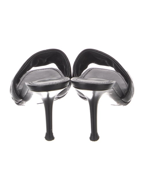 Louis Vuitton LV Monogram Leather Slides