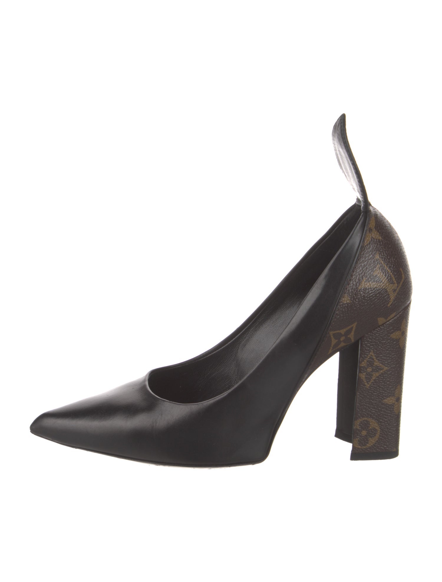 Louis Vuitton Monogram Idylle Pattern Leather Pumps