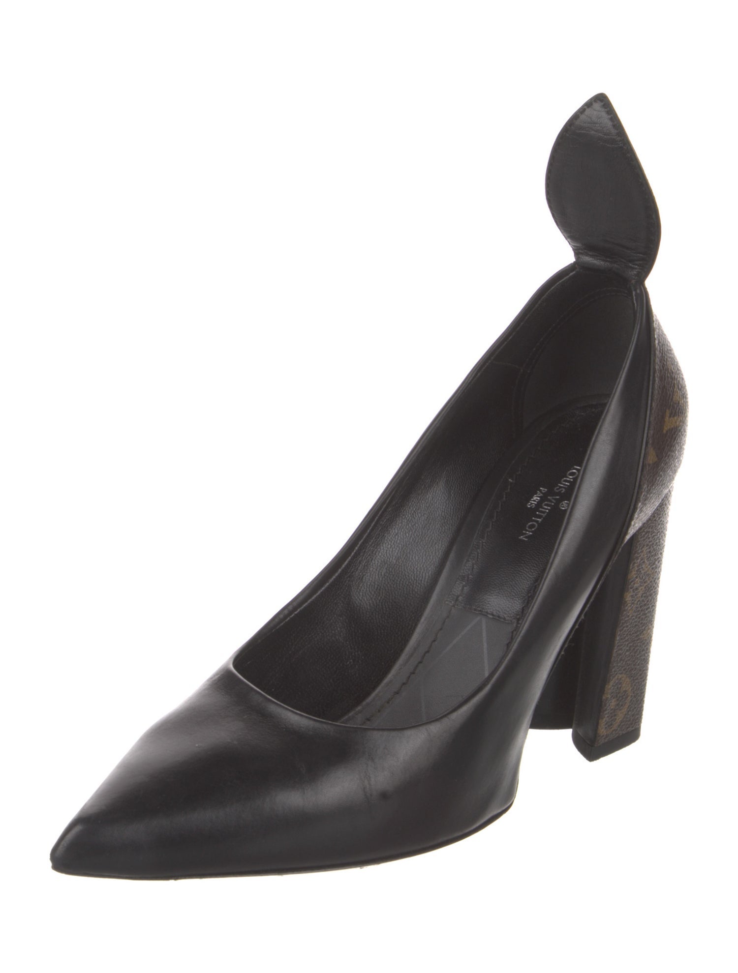 Louis Vuitton Monogram Idylle Pattern Leather Pumps