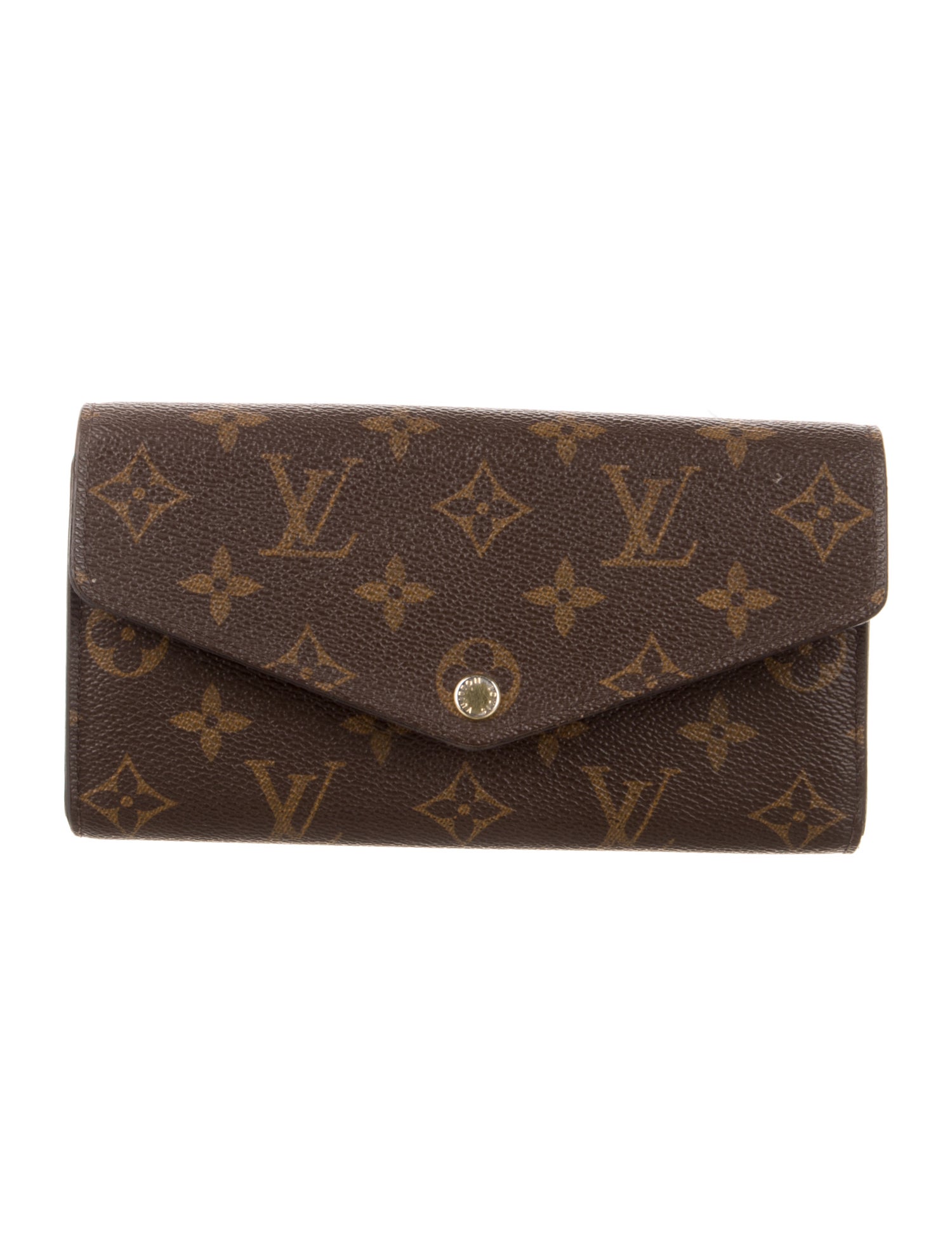 Louis Vuitton 2015 LV Monogram Sarah Wallet