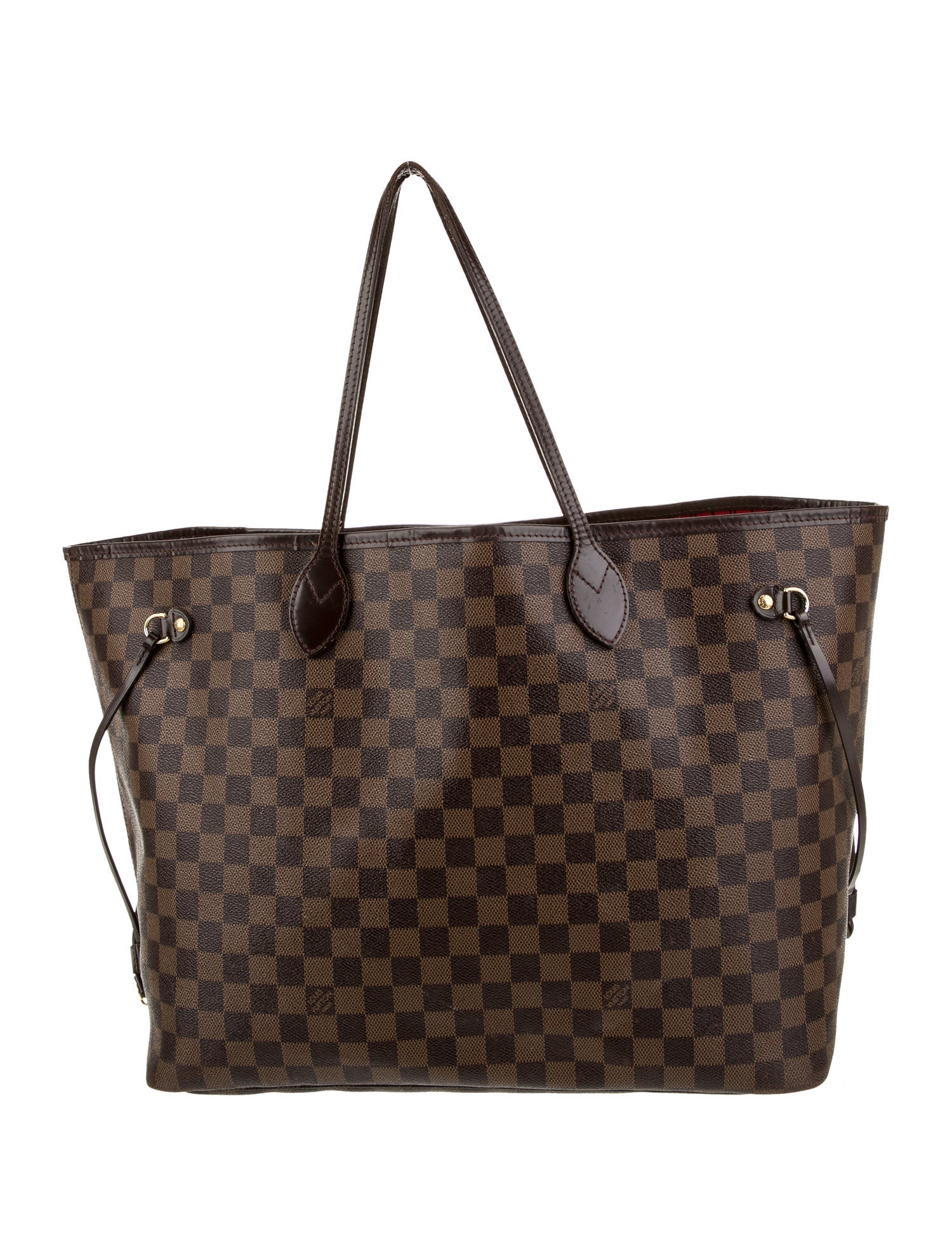 Louis Vuitton Damier Ebene Neverfull w/Pouch GM