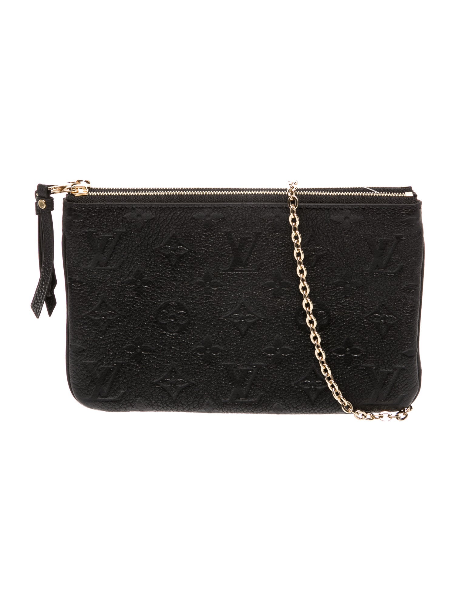 Louis Vuitton LV Monogram Double Zip Pochette