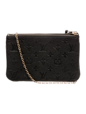 Louis Vuitton LV Monogram Double Zip Pochette