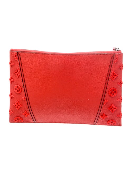 Louis Vuitton Monogram Paprika Monogram Veau Cachemire Leather W Pochette Bag