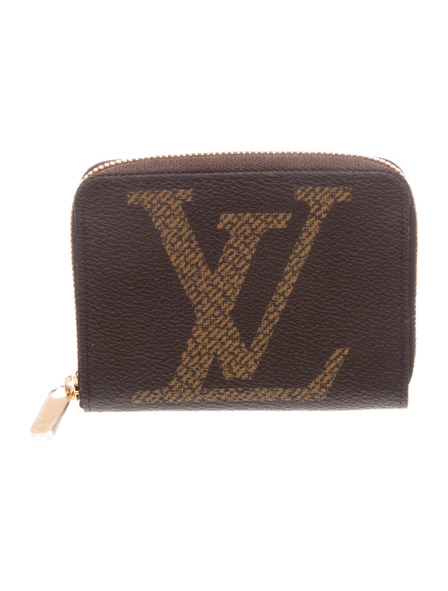 Louis Vuitton Monogram Giant Pattern Coated Canvas Zippy Coin Purse
