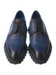 Louis Vuitton Leather Printed Derby Shoes
