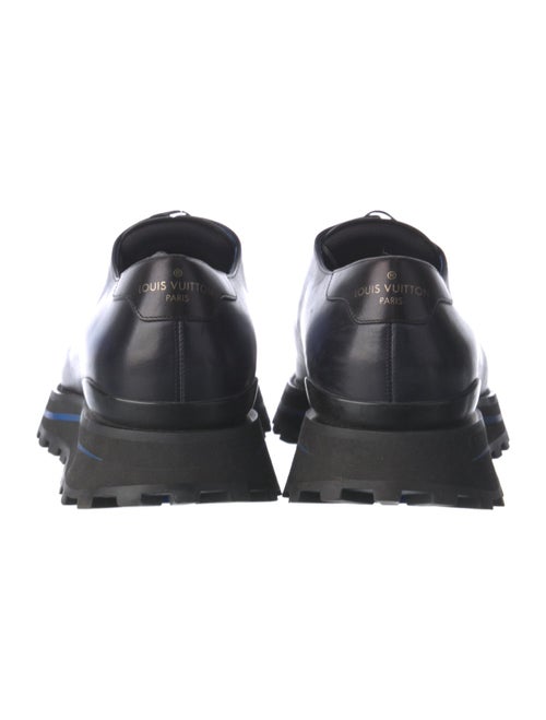 Louis Vuitton Leather Printed Derby Shoes