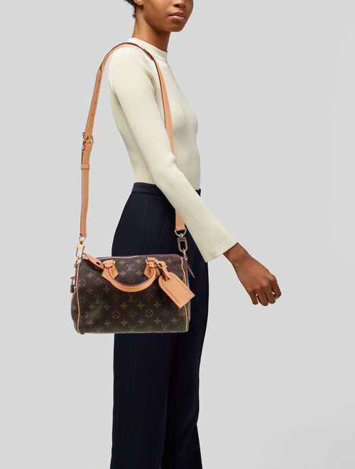 Louis Vuitton LV Monogram Speedy Bandouliere 25