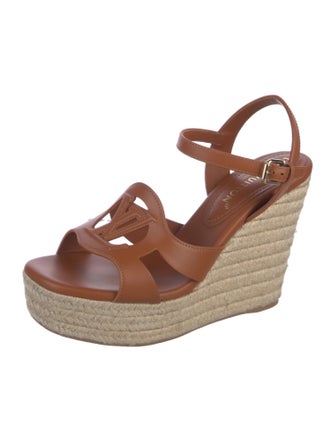 Louis Vuitton Leather Espadrilles