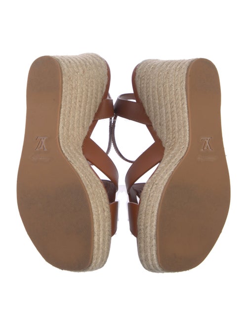 Louis Vuitton Leather Espadrilles